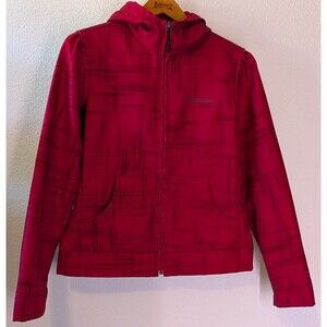Columbia women's jacket Full Zip Size M Medium Red (705)
